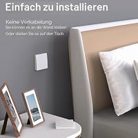 Cerhot funk lichtschalt funkschalt 230v funk lichtschalter ohne batterie set lichtschalter funk wireless light switch funkschalter batterielos funktaster funk-wandschalter für lichter (EU 1Gang 1V1 b) – Ansicht 8