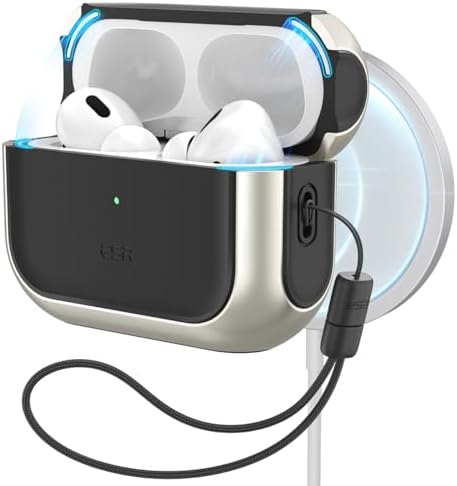 ESR for AirPods Pro 2 Case, Compatible with MagSafe, Orbit Hybrid Series