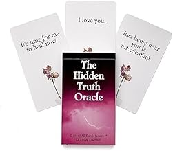 New Cards Deck The Hidden Truth Oracle Tarot Deck with 54 Pcs Card Game Traditional Standard Tarot Oracle Deck for Fortune Telling Divination for Adults