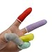 Produktbild PRETYZOOM 50Pcs Finger Cots Baumwolle Fingerschutz Schutz Stoff Fingerhandschuhe Fingerschutz Fingerspitzenhülle (Zufällige Farbe)