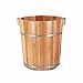 Produktbild NAN Reducing Stress 40cm hohe chinesische Tanne mit Abdeckung verdicken Reflexzonenmassage Wanne waschen die Holzfass Fußbad Fass Fuß Badewanne Begasung Barrel Foot Massage