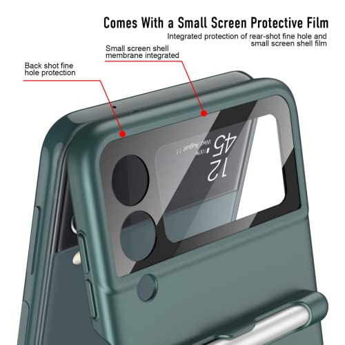 Capa Para Samuang Galaxy Z Flip 4, Fino, à Prova De Choque, Resistente A Colisões Proteção De Tela R