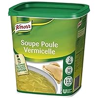Une soupe de poule vermicelle au goût authentique Sans conservateur Sans colorant artificiel Une qualité constante toute l'année Une soupe personnalisable Préparation rapide