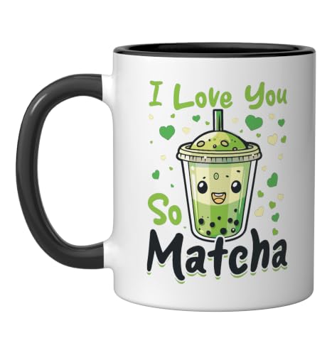 I Love You So Matcha Ceramic Mug