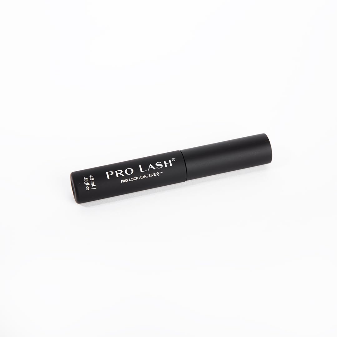 Pro Lash | Pro Lock Lash Adhesive | Extra Strong False Eyelash Extension Bonding Glue | Waterproof | Provides Up to 10 Day Hold When Paired with Pro Lash Lashes | 4.5mL