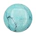 Chinese Turquoise Dyed Howlite Gemstone Round Flat-Back Cabochons 25mm (1)