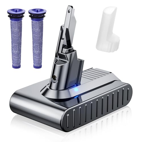 Upgraded 10.0Ah 21.6V 229687 225403 Battery Replacement for Dyson V7