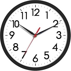 AKCISOT Wall Clock, Modern Small Wall Clocks Battery Operated 8 Inch, Silent Non Ticking Analog photo AKCISOT Wall Clock, Modern Small Wall Clocks Battery Operated 8 Inch, Silent Non Ticking Analog