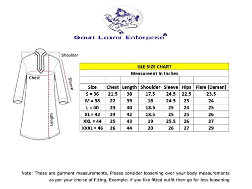 Image of Gauri Laxmi Enterprise Men Cotton Blend Straight Kurta