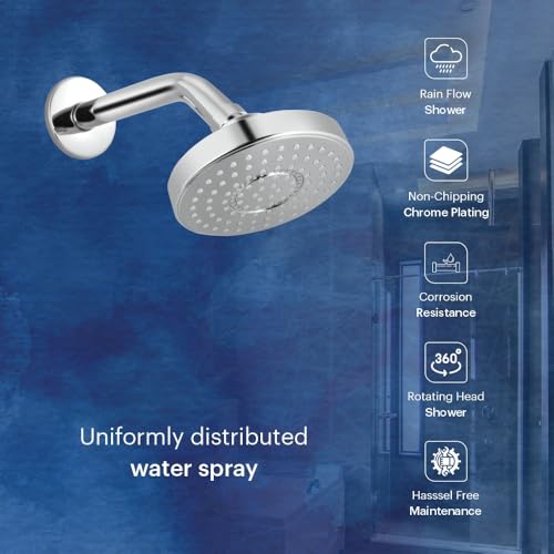 Johnson Bathrooms Johnson Frost Overhead Shower with Stainless Steel - Image 6