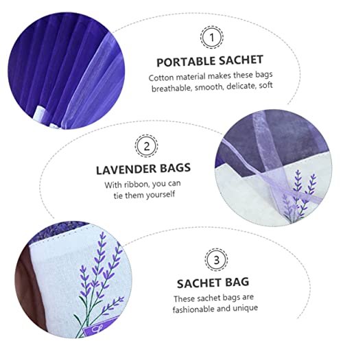 UPKOCH 1 Conjunto 15 Pçs Saco De Sachê De Sacos De Presente Roxos Sacos De Presente Cordão Sacos De