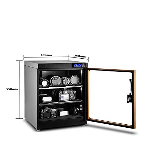 NLEZIZ カメラ用防湿ボックス 電子防湿ボックス一眼レフカメラの乾燥ボックス写真機材レンズの除湿防湿 の商品画像 2