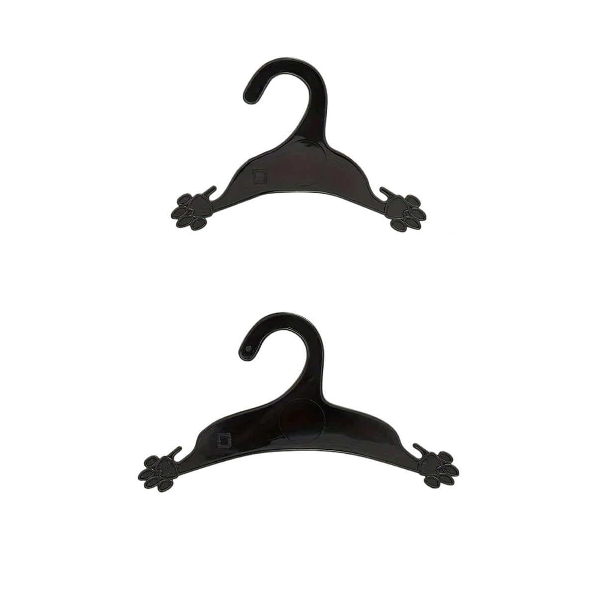 5/10pcs Clothes Hanger Storage Rack Durable Functional Plastic Pet Hangers(10PCS,L)