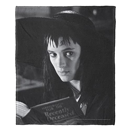 Northwest Beetlejuice Silk Touch Throw Blanket, 50" x 60", One Big Dark Room