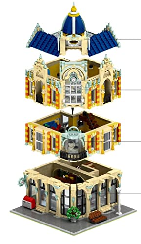 General Jim's Corner Post Office City Street View Building Blocks Modular Building Blocks Architectural Model Building Bricks Set Building Enthusiasts Including Teens And Adults #TOP2