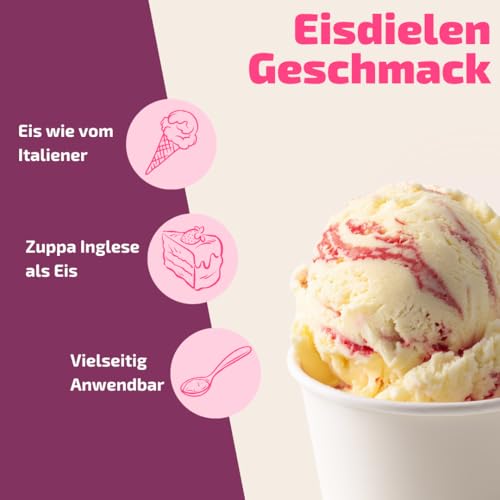 Zuppa-Inglese-Eispaste für aromatisches Eis » Auch zum Verfeinern von leckeren Desserts, Pralinen Torten und vielem mehr » » » Inhalt 250 g – Bild 3