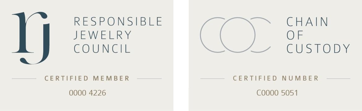 Three-Rows Diamond Ring in 18kt Yellow Gold and Sterling Silver (8) - Image 7