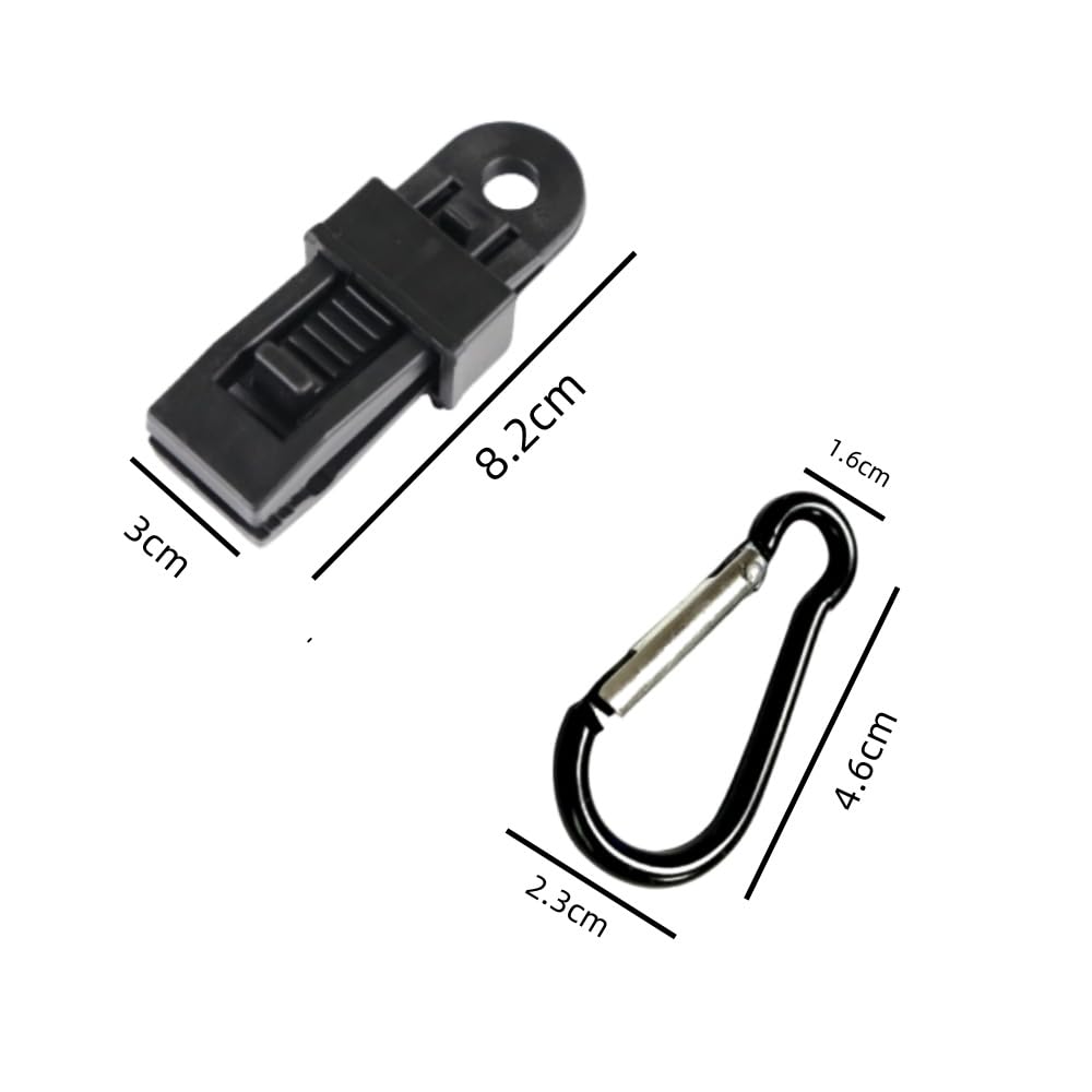 Lot De 30 Crochets Pour Rideaux De Tonnelle : Pinces De Tente