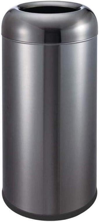 NAKEAHGarbage Bin With Detachable Inner Bin Stainless Steel Circular Garbage Bin Outdoor Hotel Mall Garbage Bin