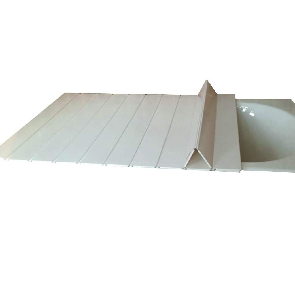 Tablero antipolvo plegable para bañera que soluciona el enfriamiento rápido del agua