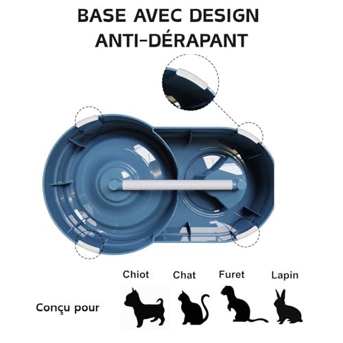 Distributeur d'eau pour chat portable idéal pour les vacances - 4