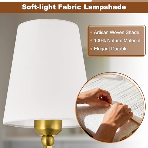 Image of Bathroom Vanity Light, Brushed Gold Bathroom Lighting Fixtures Over Mirror