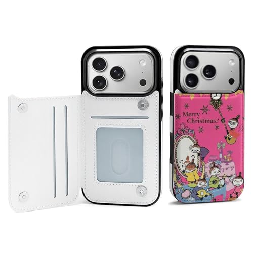 For ���[�~�� �Ή� iPhone 17pro max �X�}�[�g�t�H���P�[�X �蒠�^ ����PU���U�[ ���u���X�^���h�@�\�t�� �J�[�h�X���b�g �X�g���b�v�t�� ���z�^ �}�j���A���� �J�[�h���[ ��G�肪�悢 �_�u���{���h���C�z�� MK-45F