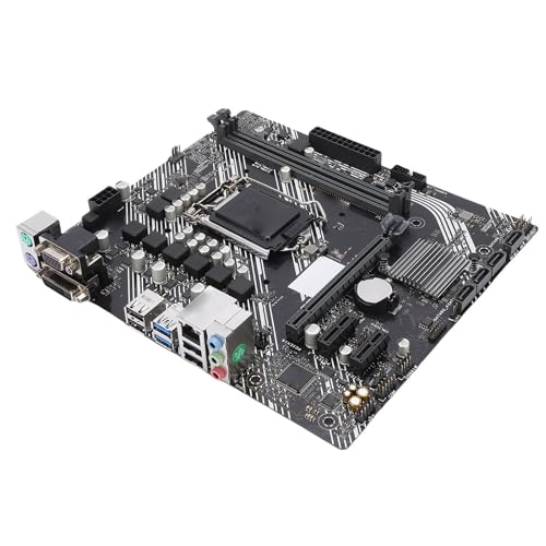 Annadue M-ATX �}�U�[�{�[�h LGA 1200 �\�P�b�g�AH410 �`�b�v�Z�b�g�t���� 10 ���� Core CPU �p 2 DDR4 �X�� 64 GB �ő� 4 �C���^�[�t�F�C�X PCIe 3.0 X16 �M�K�r LAN 7.1 �`�����l�� 