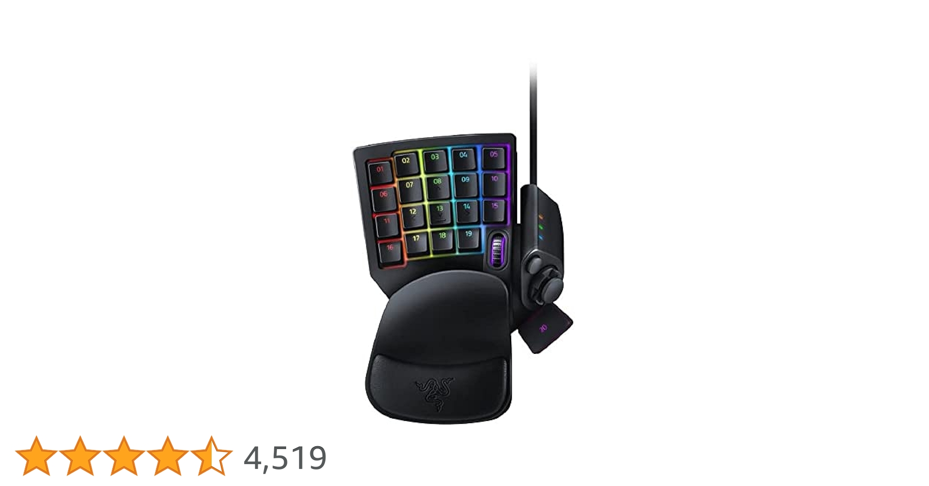 Amazon | Razer Tartarus V2：32プログラム可能キー - 取り外し