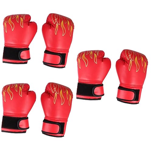 Mitaines de boxe enfants Toddmomy lot de 3 pour s'entrainer au karaté à la maison