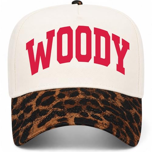 Woody Collegiate Hat (US Alpha One Size Leopard/Natural)