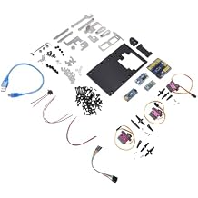 Drawing Robot, Full Metal Gear Servo System Smooth Joint Bearing Bluetooth Connectivity Robot Drawing Machine, Pen Plotter with DIY Kit for Kids Educational
