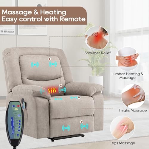Sillón con masaje y calor eléctrico miniatura 4