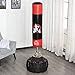 HOMCOM Saco de Boxeo de Pie Soporte de Boxeo para Adultos Base...