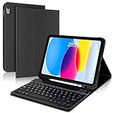 【Funda con Teclado for iPad 10 2022】 Diseño exclusivo para el iPad 10a Generación 10.9'' 2022 Release (A2696/A2757/A2777), NO PARA otro modelo de dispositivo iPad. Por favor, compruebe el número de modelo que comenzó con 'Axxx' en la Configuración antes adquisitivo.