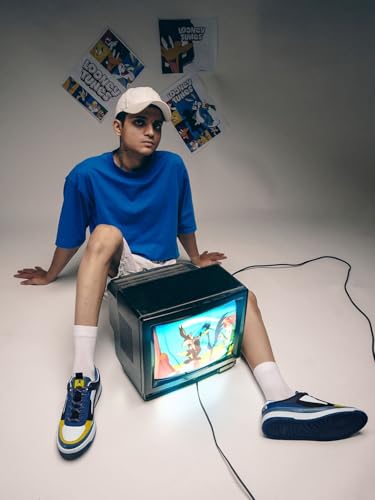 Image of Bacca Bucci Mens x Looney Tunes inchRoad Runner Rush inch Sneakers