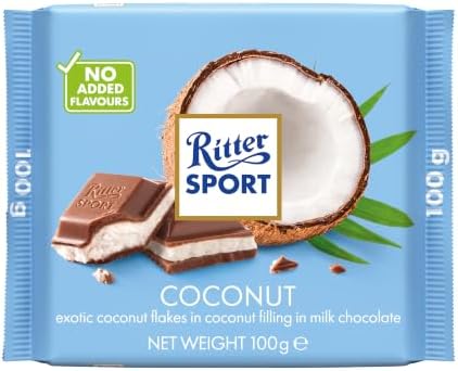 Ritter Sport Hindistan Cevizli Çikolata, 100gr — Amazon ürün görseli