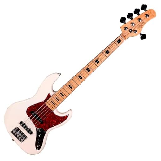 Contra-baixo passivo 5 cordas Olympic white TJB-5 Classic Series Tagima