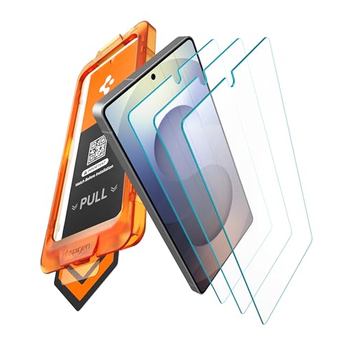 Image of Spigen AlignMaster S Tempered Glass Screen Guard for Galaxy S25 Ultra [3 Pack]