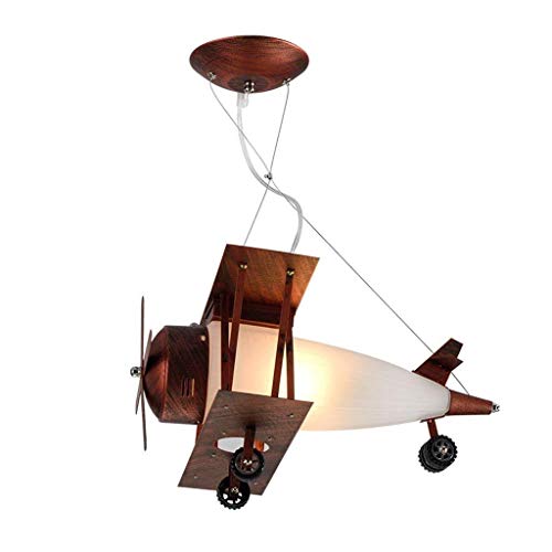 Lustres D'avions Lampe Enfants Chambre LED - Lampes Suspendues Plafonnier Rétro Salon 42cm