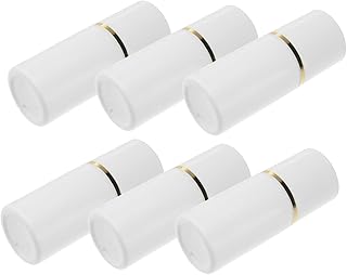 فوميز. 18 قطعة من زجاجات التلطيخ، زجاجات داب، زجاجات فرعية قابلة لاعادة الملء، زجاجات تخزين متعددة الاغراض، زجاجات عينات يدوية، أبيض