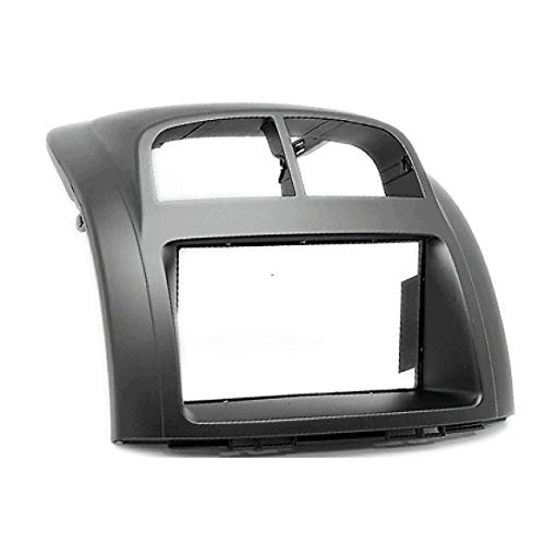 UGAR 11-270 Car Dash Radio Installation Mounting Fascia Kit Compatible for Subaru Justy 2007-2011 / Toyota Passo 2004-2010 / Daihatsu Boon 2004-2010; Sirion 2005-2007 / Perodua MyVi (I) 2005–2011