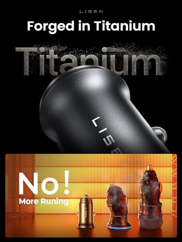 Lisen 2E75-2PACK Super Fast Iphone 16 Car Charger Usb C,2 Pack Lisen 54W Iphone 15 Car Charger,Usb C Car Charger[Metal] Type C Car Charger Fast Charging [Pd+Qc] Car Charger Adapter thumb #4