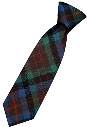 Cravate en laine homme Écosse MacDuff Hunting pour remplacer la soie lisse