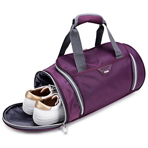 Gym Bag with Shoe Compartment Waterproof Lightweight Sports Outdoor Travel - Image 9