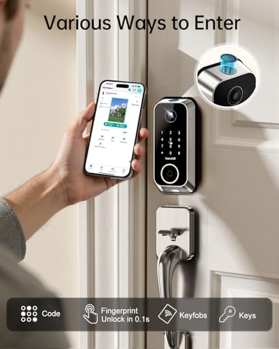 Smart biometric door lock