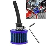 Lxsloet 212cc Air Filter Valve Cover Breather Filter, Air Filter Exhaust Pipe Kit Compatible with