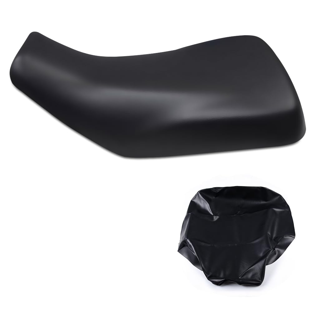 ALLGOOD Seat Cover Compatible with Honda Rancher 350 2000 2001 2002 2003 2004 2005 2006, Standard Waterproof PVC Leather Seat Cover Replacement, Black