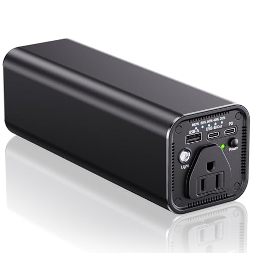 Portable Laptop Power Bank with 120W AC Outlet, 65W PD Fast Charging, 31200mAh/116Wh Portable Laptop Charger for Laptops, Tablets and Smartphones