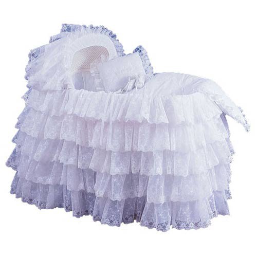 BabyDoll Extravaganza Liner/Skirt & Hood, White